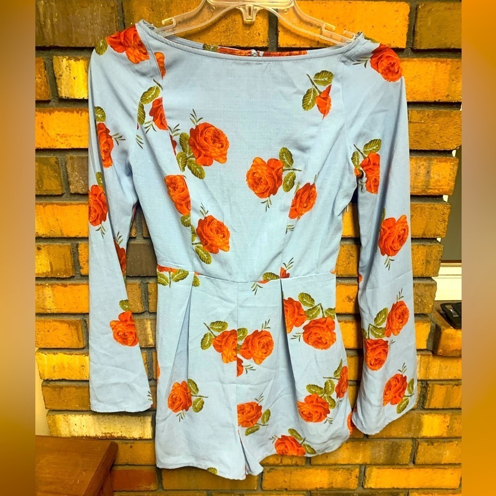 Women’s Urban Outfitters Floral Long Sleeve Romper